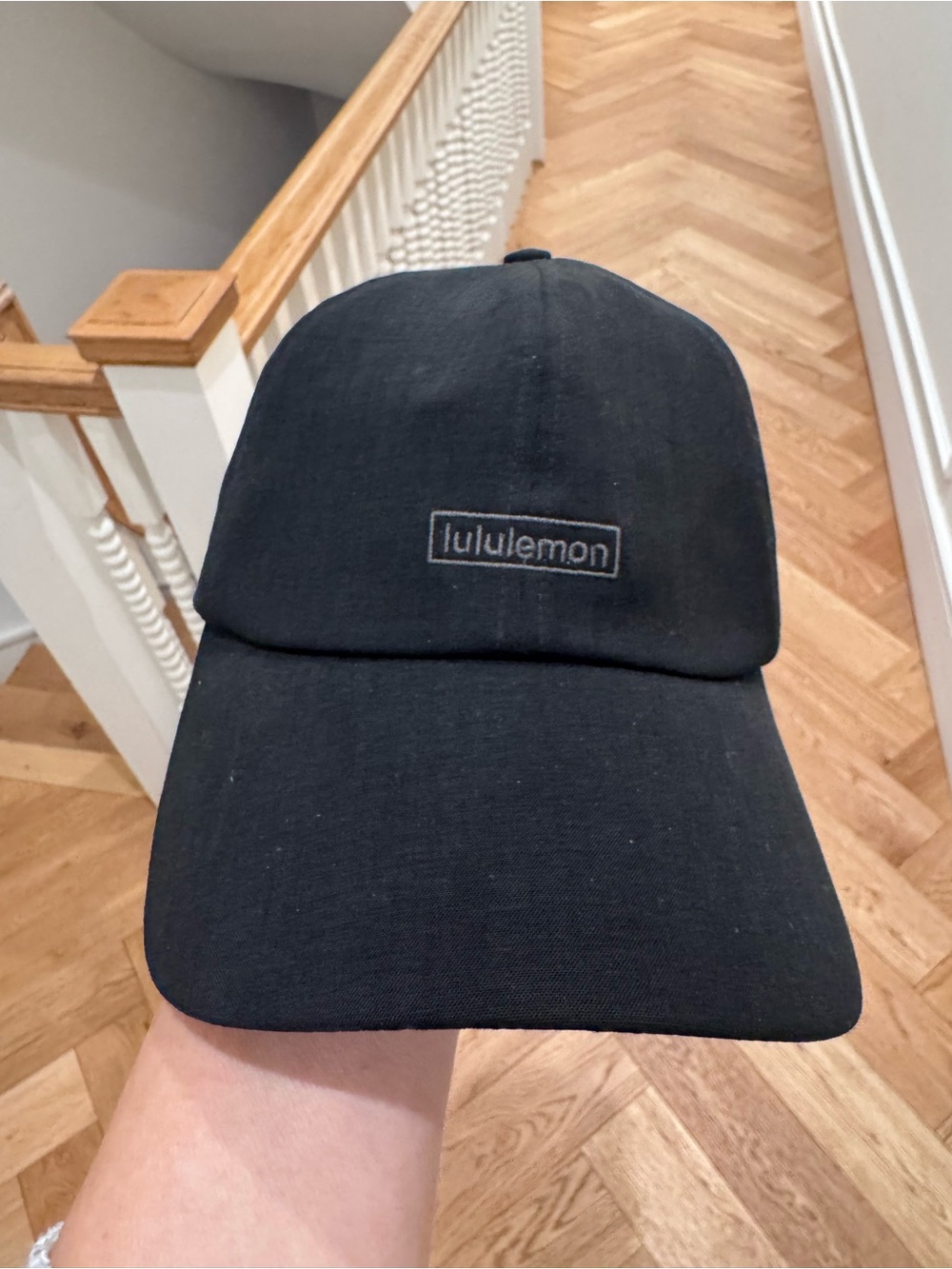 lululemon athletica Black Logo Baseball Cap